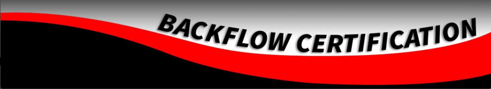 Backflow Certification